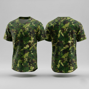 เสื้อเบสบอลแบบซับลิเมชั่นสั่งทำพิเศษ ติดกระดุมเต็มตัว ชุดทีมระบายอากาศได้ดี ซับเหงื่อ สำหรับการแข่งขันในสหรัฐอเมริกา ปี 2026 - Product Image 2