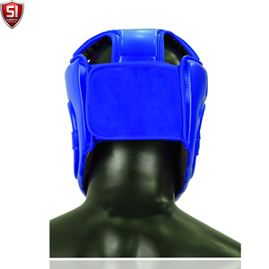 Protector de Cabeza de Cuero Vacuno Personalizado OEM MMA de Secado Rápido Unisex para Entrenamiento de Kickboxing, Sparring, Karate, Taekwondo - Product Image 2