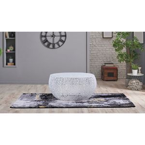 Tavolino da Caffè Rotondo Bianco T3502 32 - Product Image 1