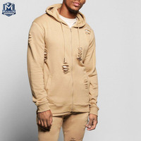 Survêtements déchirés de qualité supérieure et confortables pour jeunes, style décontracté, nouveau modèle.
