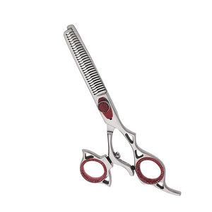 Ciseaux à effiler de haute qualité en acier inoxydable avec manche ergonomique pour salon de coiffure - Product Image 3