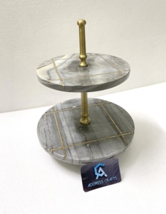 2026 Hot Selling 2 Tier Marble Cup <b>Cake</b> Display <b>Stand</b> Stone Wedding <b>Cake</b> <b>Stand</b> <b>Set</b> Mini <b>Cake</b> Pop <b>Stand</b> Marble 2 Tier <b>Cake</b> <b>Stand</b> - Product Image 5