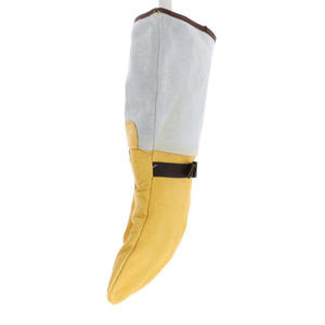 Gants de soudage TIG renforcés en cuir de vachette pleine fleur, résistants à l'abrasion, souples et confortables - Product Image 4