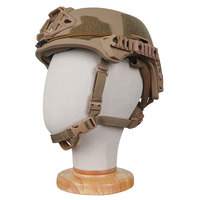 Casque Wendy avec système de suspension Équipement de sécurité tactique pour la conduite Jeux de rôle Filmage Chasse Entraînement