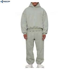 DAIZEN STAR INTERNATIONAL Chándal Unisex para Adultos, Estilo Urbano, Ecológico, con Capucha, 100% Algodón, Cierre con Cordón, Secado Rápido - Product Image 3