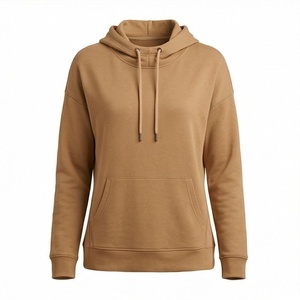 Sweat-shirts décontractés pour femmes avec logo personnalisé en 3D effet délavé pour une utilisation en extérieur en hiver, vêtements de qualité supérieure - Product Image 1