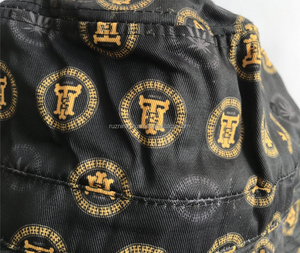 หมวกทรงถังพิมพ์ลายดอกไม้สำหรับฤดูร้อนผ้าคอตตอนน้ำหนักเบาดีไซน์ใส่ได้สองด้านสำหรับวันหยุดพักผ่อนชายหาดและเครื่องแต่งกายแนวสตรีทในเมือง - Product Image 2