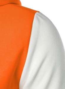 Blousons universitaires sur mesure pour hommes à manches longues, nouveau style, en tissu d'hiver avec col montant lumineux, dernières créations par Plain - Product Image 4