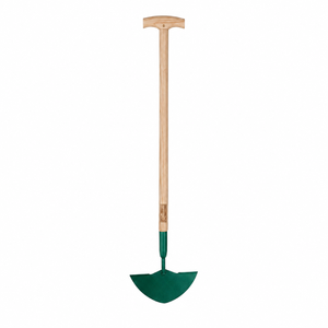 Bêche de jardin en acier au carbone avec manche en bois |   Pelle à main pour planter, désherber, cultiver le sol, pour la ferme, la cour et l'extérieur - Product Image 1