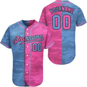 Maillots de baseball unisexes 2025 personnalisables, brodés, uniformes sur mesure, grandes tailles, manches courtes, toutes saisons, 100 % polyester - Product Image 4