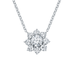 Brillante colgante de diamante cultivado en laboratorio, certificado por IGI, en oro amarillo, oro rosa, oro blanco o plata, con piedra de claridad D E F VVS VS. - Product Image 6