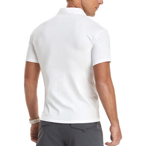 Camiseta de Hombre con Cierre de Cremallera de Diseño Único, Ligera, de Secado Rápido, Suave, 100% Poliéster, Transpirable, Informal, Lisa - Product Image 2