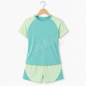 Top Quality Latest Design Wholesale 2 Piece Set <b>Women</b> Cotton <b>Women's</b> Sets New Arrival <b>Women</b> T-Shirts And <b>Shorts</b> Sets - Product Image 5