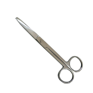 Custom Made Stainless Steel Dressings Scissor Dull Finish 14cm Straight Blade Wholesale Surgical Instrument <b>Cheap</b> Price - Product Image 2