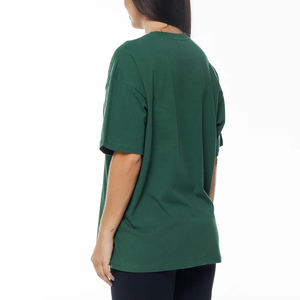 Camiseta Extra Grande de Lujo para Mujer, Personalizada, de Alta Calidad, Cuello Redondo, Blanca, Lisa, Casual, Hombros Caídos, Verano, Talla Grande - Product Image 2