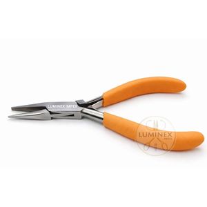2 1 Flat Nose High Quality Jewelry Pliers Stainless Steel <b>Wire</b> Bending Tool <b>Soft</b> Grip Custom Color CE ISO Manufacturer 1 Year - Product Image 1