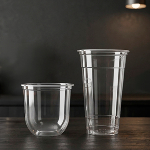 Wholesale 95mm Disposable <b>Plastic</b> <b>Cup</b> Transparent Single Wall PP <b>Plastic</b> <b>Cups</b> Lid 16oz 22oz Tea Coffee Juice Beverages - Product Image 1