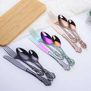 Juego de Cubiertos Modernos de Lujo en Acero Inoxidable |   Cubiertos de Primera Calidad para Hoteles, Eventos y Restaurantes de Alta Cocina - Product Image 4