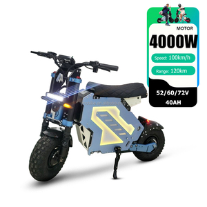 รถจักรยานยนต์ไฟฟ้าที่ทันสมัยและมีประสิทธิภาพพร้อมแบตเตอรี่ 60V 40AH และมอเตอร์คู่ 3000 วัตต์ - Product Image 1