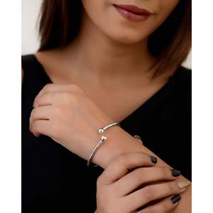 Brazalete de Plata Meera Jaipur Gargi Fashion - Product Image 1