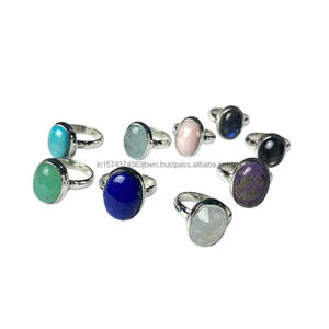 แหวนเงินแท้ 925 ประดับพลอยทรงคลาสสิก งานแฮนด์เมด ขายส่งจากโรงงานโดยตรง เหมาะสำหรับงานแต่งงานของผู้หญิง - Product Image 1