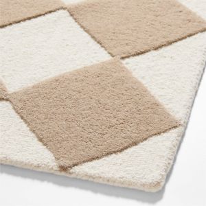 Alfombra Moderna para Sala de Estar, Tejida a Mano, con Diseño de Diamantes, Antideslizante, Antimicrobiana, Lavable y Duradera, en Oferta - Product Image 3