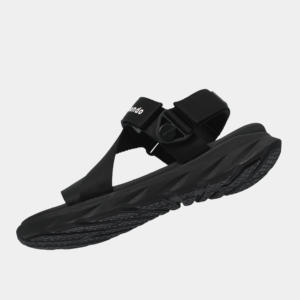 Sandales décontractées à bout ouvert avec bride de talon rotative multi-saisons et patch en caoutchouc toutes saisons - Product Image 5