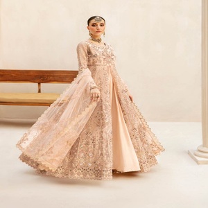 Trajes paquistaníes de lujo para mujer, ropa de fiesta pesada, marca paquistaní Original Ramsha, volumen, boda, ropa pakistaní India - Product Image 6