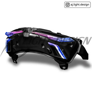 ระบบไฟท้าย LED 4เลนส์สำหรับยามาฮ่ารุ่น nMax อุปกรณ์เสริมมอเตอร์ไซค์ V3เทอร์โบดีไซน์แบบเข้ากันได้ - Product Image 5