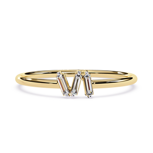 Bague en or 10 carats avec diamant de laboratoire rond, certifiée IGI, pour homme et femme, à porter au quotidien, idéale pour les célébrations de la vie, du fiançailles à l'anniversaire - Product Image 2