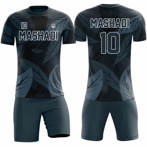 Uniformes de Fútbol Sublimados Transpirables de Manga Corta para Tallas Grandes, Tela de Alta Calidad, Precio al por Mayor - Product Image 4
