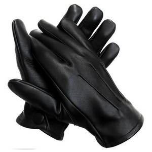 Guantes de Cuero Genuino para Hombre, Ecológicos, Cálidos, con Pantalla Táctil, para Ciclismo, Esquí, Conducción al Aire Libre - Product Image 4