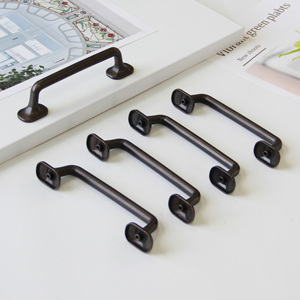 Poignée de tiroir en alliage de zinc pour meubles de chambre, salle de bain, cuisine, bureau - Design contemporain, quincaillerie durable pour armoire - Product Image 3