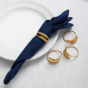 Elegante Anillo de Servilleta de Metal, Perfecto para Decorar la Mesa de Comedor con un Toque Decorativo Suave para las Comidas - Product Image 5