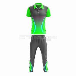 Uniforme de Cricket Personalizado de Primera Calidad para Hombres Adultos - Ropa de Entrenamiento Transpirable de Secado Rápido en Algodón/Poliéster con Opción de Logotipo Personalizado - Product Image 2