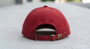Gorra de Perfil Medio de Seis Paneles con Visera Curva, Bicolor Rojo y Blanco, con Logotipo de Parche Tejido Personalizado, de Alta Calidad, Unisex, a la Moda, Venta al por Mayor - Product Image 2