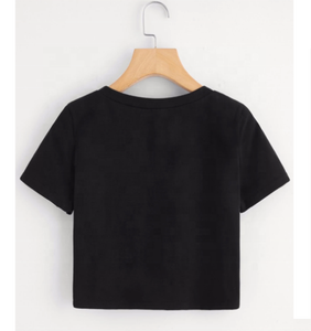 Custom logo Print Graphic t Shirt Fashionable Tee Cotton Vintage Shirt Ladies Casual t Shirt <b>Tops</b> T shirt for Women Best In 2026 - Product Image 2