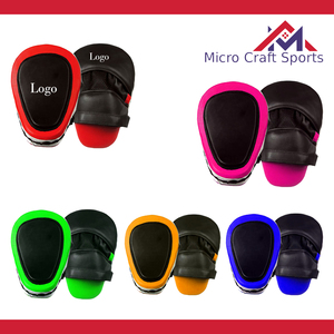 Professional Equip of Boxing Mitt Focus Pad Leather Focus Pad Custom Boxing Training Martial Arts Focus Mitts Quality Pakistan - Product Image 2