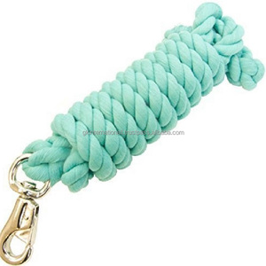 Meilleure qualité PP équitation entraînement plomb corde et licou ensemble dans différentes couleurs taille épaisseur avec clip solide - Product Image 1