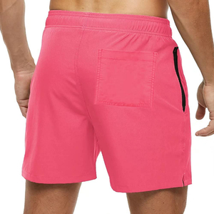 Pantalones Cortos de Playa Personalizados con Logotipo para Hombre, de Secado Rápido, Impermeables, Sólidos, con Estampado Personalizado, Cintura Elástica Informal - Product Image 2