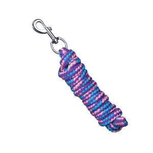 Corde de menage en nylon tressé souple pour chevaux, ligne équestre avec mousqueton sécurisé, 2,4 m de long, corde robuste pour l'entraînement des chevaux - Product Image 5