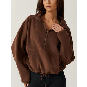 Custom Made Embroidered Solid Hooded 100% Cotton Breathable Luxury Tracksuit Women Crop Sweatshirt <b>Joggers</b> 2-Piece <b>Set</b> <b>Plus</b> <b>Size</b> - Product Image 6