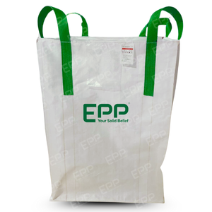 1-2 Ton Tubular Duffle Top Virgin PP Breathable FIBC Big <b>Bag</b> for Food Packing Agriculture Sand Cement and Coal From Vietnam - Product Image 2