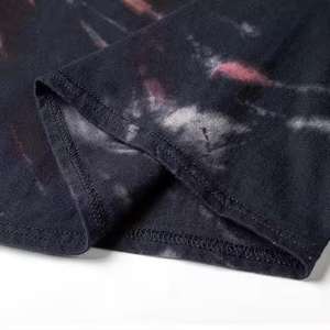 Camiseta Tie Dye para Hombre con Logotipo Personalizado, Estilo Vintage, Manga Corta, Algodón, Corte Regular, Venta al Por Mayor OEM - Product Image 2