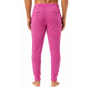 <b>Mens</b> Waffle Knit Jogger <b>Trousers</b> Slim Fit Textured Casual Pants Drawstring <b>Elastic</b> Waist Lightweight Custom Fashion Bottoms <b>Mens</b> - Product Image 6