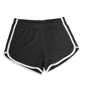 Wearpex Custom Logo Women's Mid-Waisted Eco-Friendly Micro Stretch Quick Dry Breathable Spandex-Free Biker Gym Shorts <b>Drawstring</b> - Product Image 2