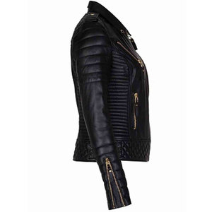 Chaquetas de cuero sintético para hombre, estilo motociclista, con cuello alto, corte ajustado, tallas grandes, con cremallera, de alta calidad, 2025 - Product Image 6