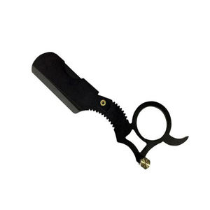 Plastic Handle Folding Straight Razor Stainless Steel Professional Barber Face Cut Throat Shaving Knife <b>Men</b> Salon Personal - Product Image 3