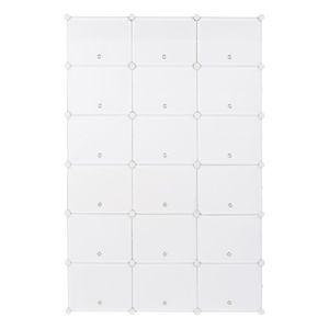 Scarpiera Moderna Espandibile a 12 Livelli per 72 Paia, Armadio Contenitore a Torre con 36 Scomparti per Tacchi, Stivali e Ciabatte - Product Image 2