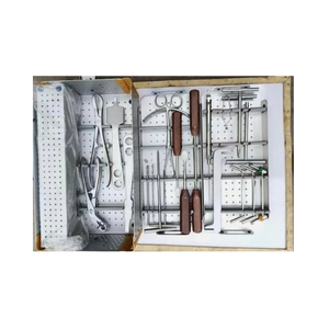 Large Fragment <b>Set</b> Locking & Non locking Instruments Orthopedic Aluminium Box Premium quality Orthopedic Instruments <b>Set</b> CE - Product Image 1